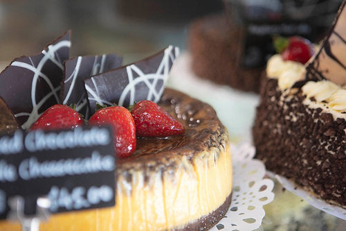 Chocolate Ripple Baked Cheesecake
