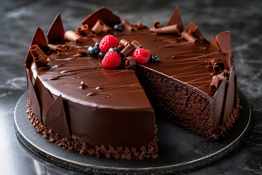 Chocolate and Raspberry Fudge Indulgence