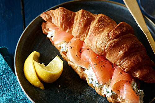Smoked Salmon and Brie Croissants